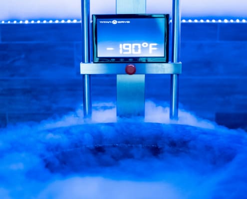 Cryosauna som går ned til -190F